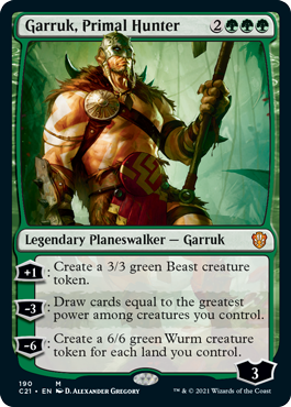 Picture of Garruk, Primal Hunter            
